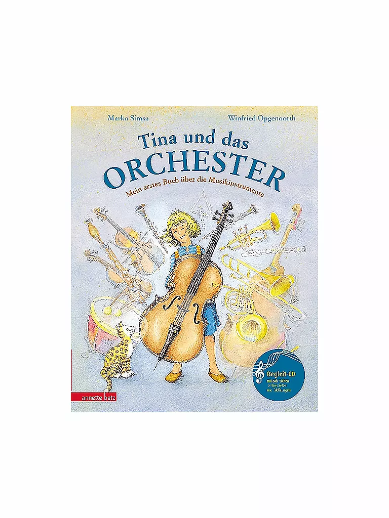 ANNETTE BETZ VERLAG | Libro - Tina e l'orchestra con CD audio | Senza colore