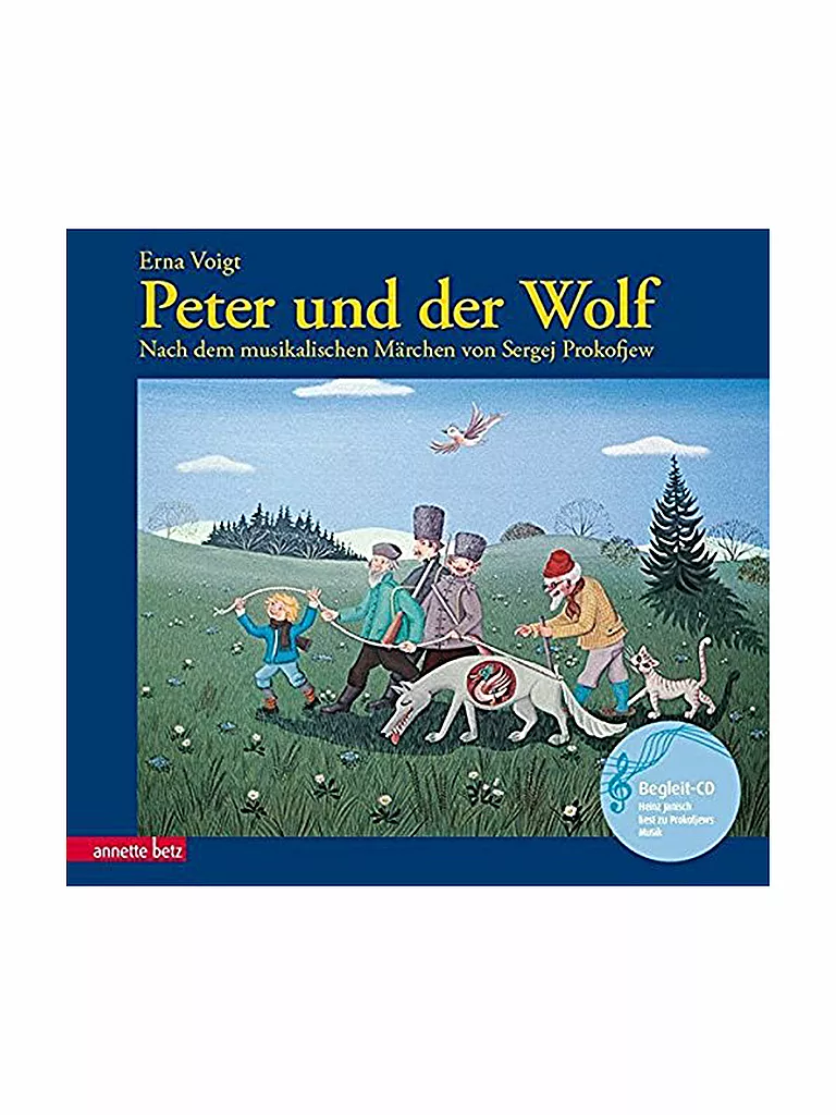 ANNETTE BETZ VERLAG | Peter e il lupo - Libro con CD | Senza colore