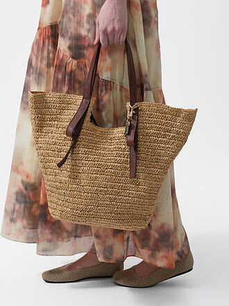ANOKHI | Tasche - Schultertasche RAFFIA