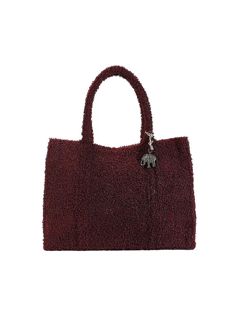 ANOKHI | Borsa - Tote Bag BOOK TOTE Large | Rosso scuro