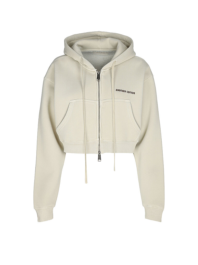 Felpa con cappuccio bianco XS