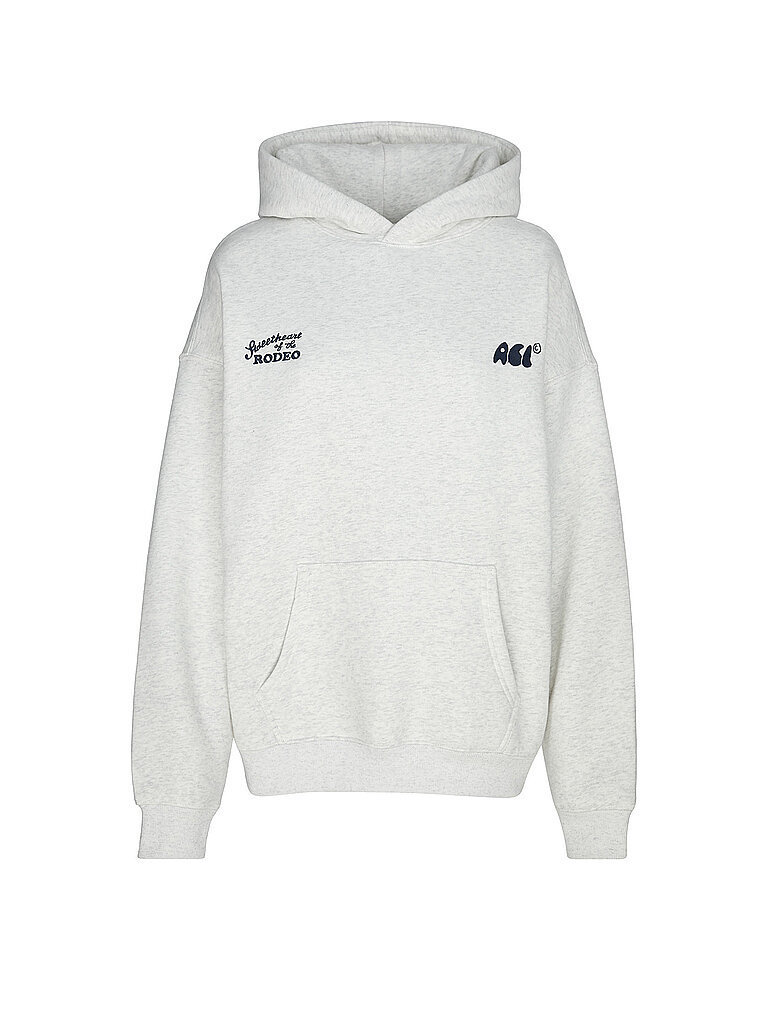 Felpa con cappuccio - Hoodie grigio chiaro L