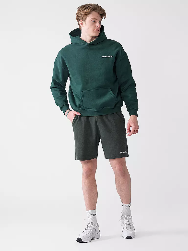 ANOTHER COTTON LAB | Felpa con cappuccio - Hoodie | Verde scuro