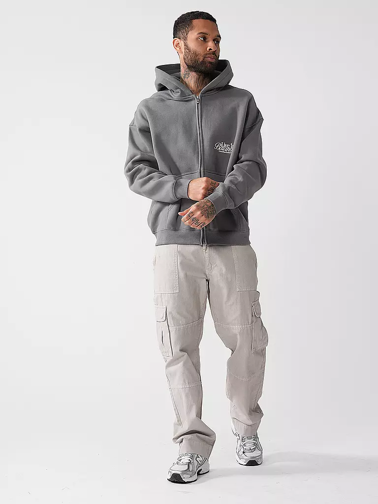 ANOTHER COTTON LAB | Felpa con cappuccio | Grigio