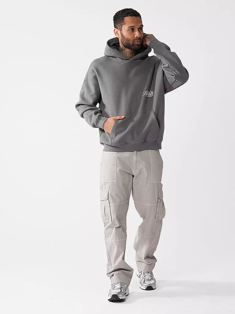 ANOTHER COTTON LAB | Kapuzensweater - Felpa con cappuccio | Grigio