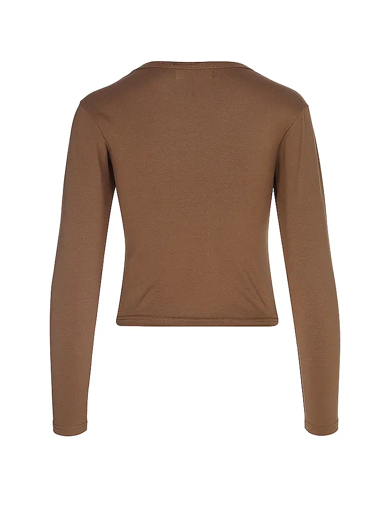 ANOTHER COTTON LAB | Maglietta a maniche lunghe | Marrone