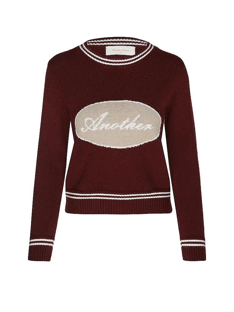 ANOTHER COTTON LAB | Pullover | Rosso scuro