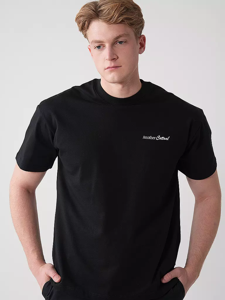 ANOTHER COTTON LAB | T-Shirt BREAKFAST CLUB | Nero