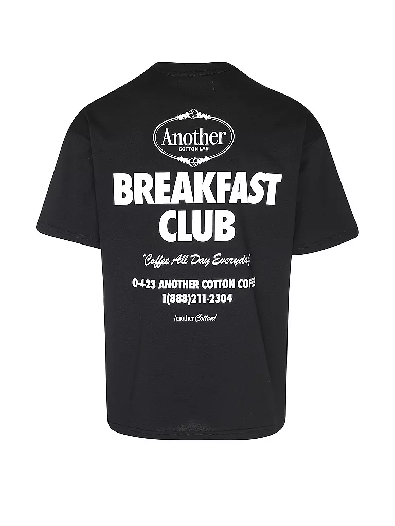 ANOTHER COTTON LAB | T-Shirt BREAKFAST CLUB | Nero
