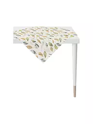 APELT | Centrotavola 85x85 SEASON Bianco/Foglie | Bianco