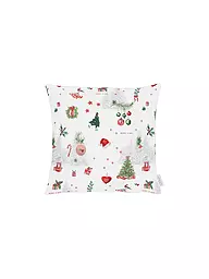 APELT | Federa per cuscino natalizio 40x40cm SEASON Bianco | Bianco