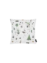 APELT | Federa per cuscino natalizio 40x40cm SEASON Bianco | Bianco