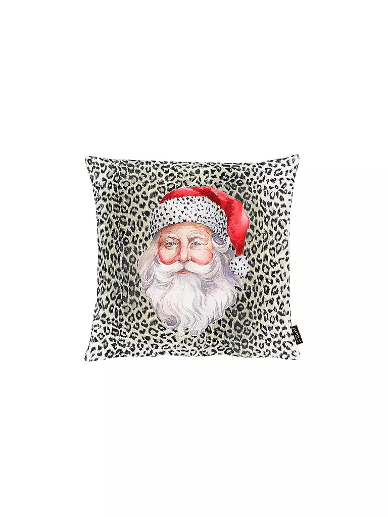 APELT | Federa per cuscino natalizio 46x46cm SEASON Leo/Santa | Cammello