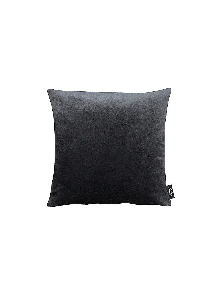 APELT | Fodera per cuscino in velluto 46x46 cm SOFTSTYLE Grigio scuro | Grigio