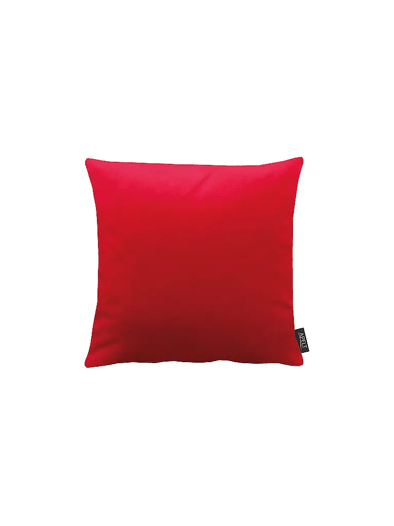 APELT | Fodera per cuscino in velluto 46x46 cm SOFTSTYLE Rosso | Rosso