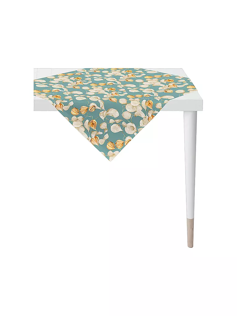 APELT | Mitteldecke 85x85 SEASON Hell Petrol | Petrolio