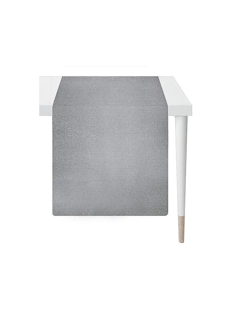 APELT | Runner da tavola natalizio 140x46cm SEASON Grigio | Grigio