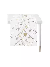 APELT | Tavola di Natale 140x46cm SEASON Bianco | Bianco