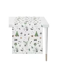 APELT | Tavola di Natale 140x48cm SEASON Bianco | Bianco
