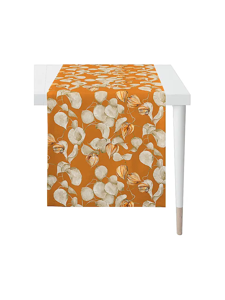 APELT | Tavolo Runner 140x48cm SEASON Arancione | Arancione