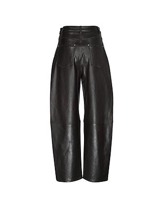 ARMA | Pantaloni in pelle Barrel Fit ECE