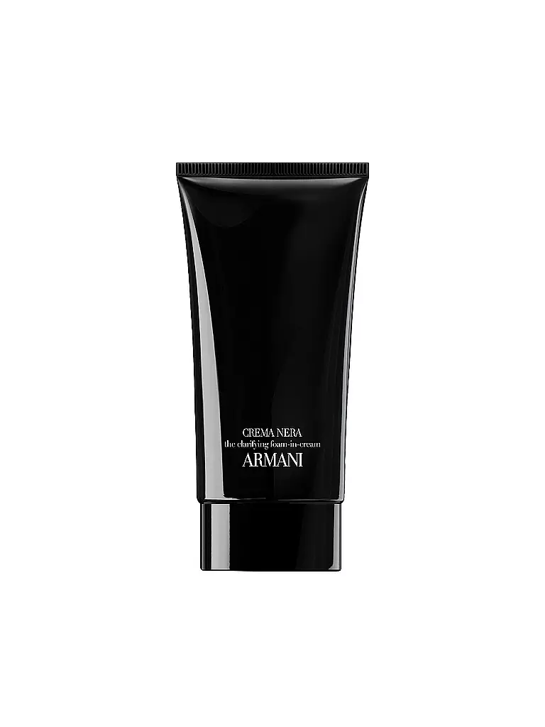 ARMANI COSMETICS | Crema Nera Clarifying Foam-in-Cream Detergente Schiuma-in-Crema 150ml | Senza colore