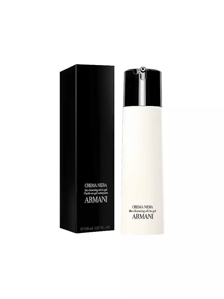 ARMANI COSMETICS | Crema Nera Olio-in-Gel Detergente Lenitivo 150ml | Senza colore
