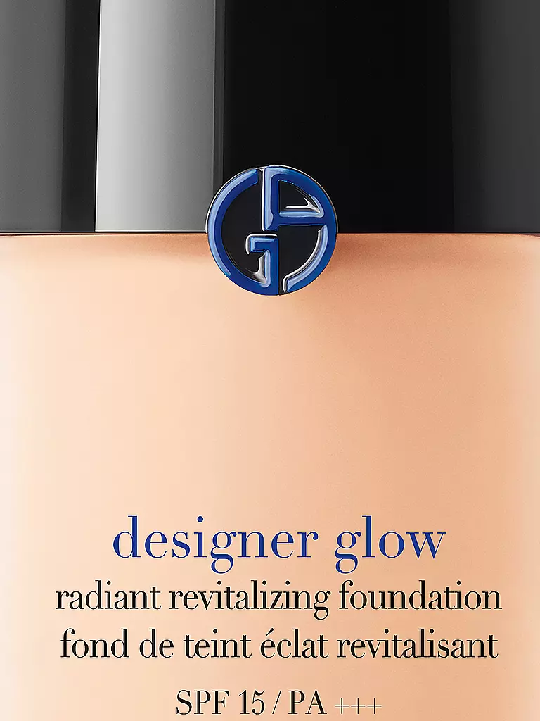 ARMANI COSMETICS | Designer Glow Foundation 30ml SPF 20 (2) | Beige
