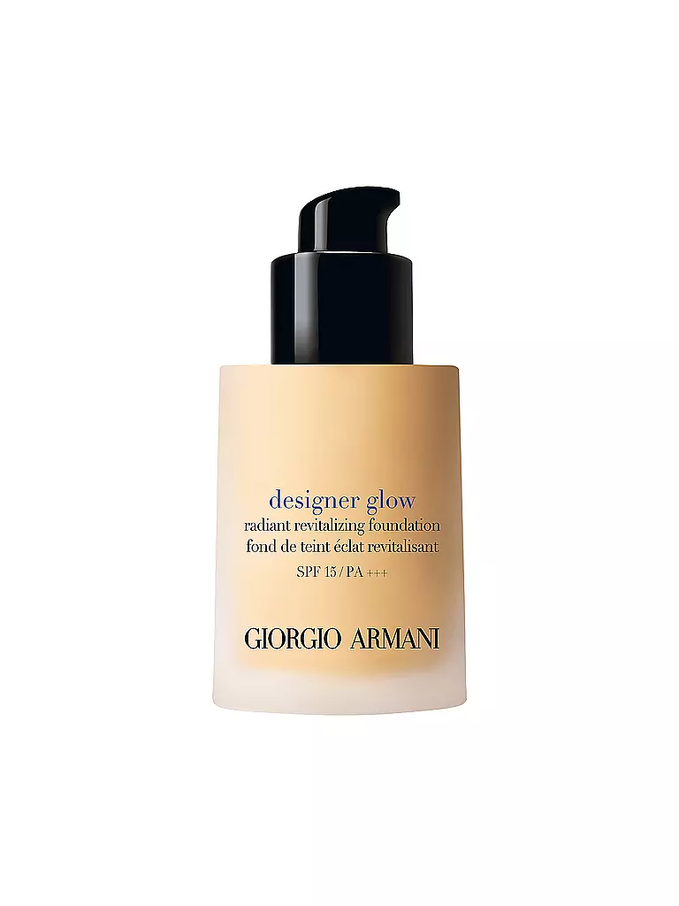ARMANI COSMETICS | Designer Glow Foundation 30ml SPF 20 (3) | 