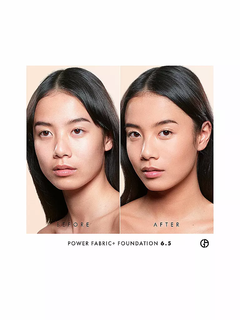 ARMANI COSMETICS | Power Fabric + Fondotinta a lunga tenuta e alta coprenza (6.5) | Marrone