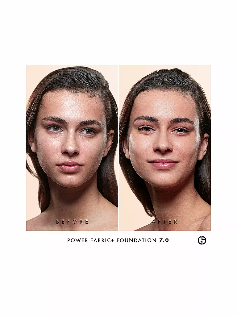 ARMANI COSMETICS | Power Fabric + Fondotinta a Lunga Tenuta e Alta Coprenza (7) | Marrone
