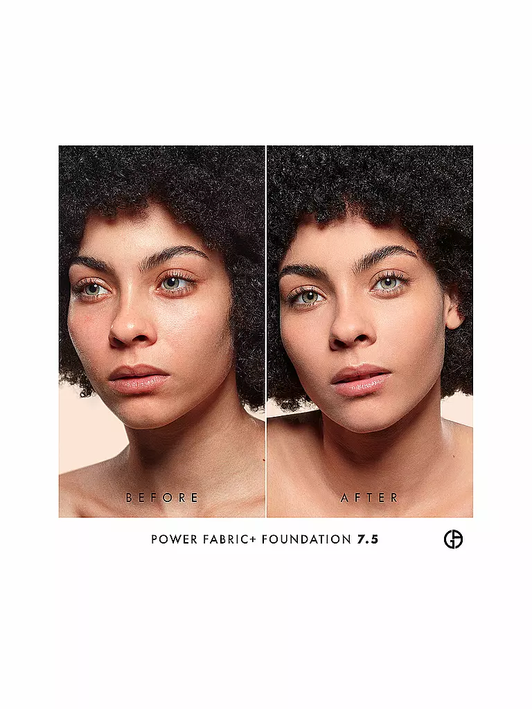 ARMANI COSMETICS | Power Fabric + Fondotinta a lunga tenuta e alta coprenza (7.5) | Marrone
