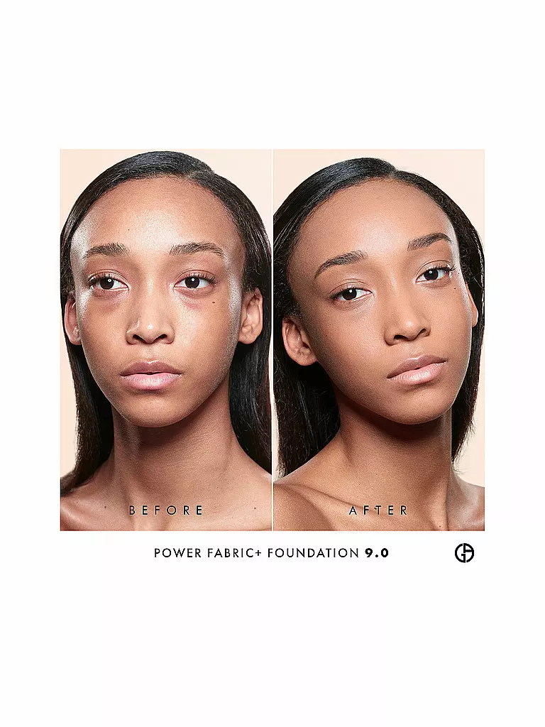 ARMANI COSMETICS | Power Fabric + Fondotinta a lunga tenuta e alta coprenza (9) | Marrone