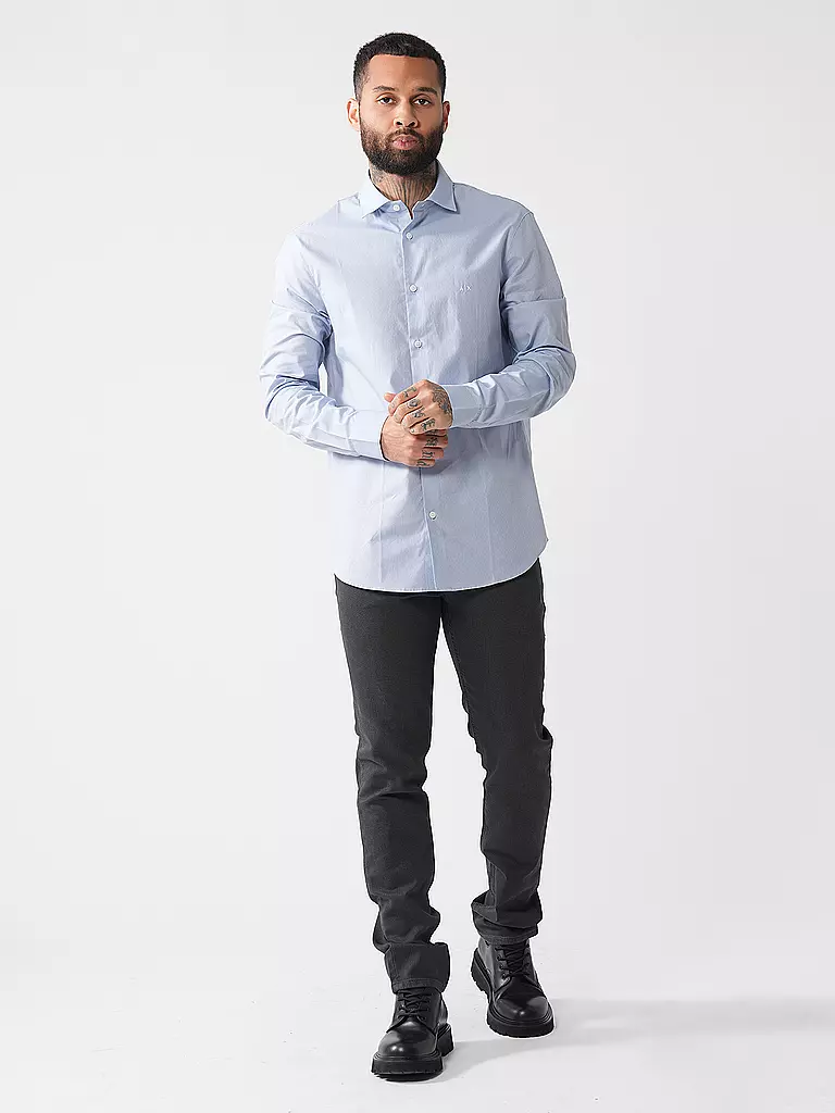 ARMANI EXCHANGE | Camicia Slim Fit | Blu chiaro