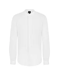 ARMANI EXCHANGE | Leinenhemd Regular Fit  | Bianco
