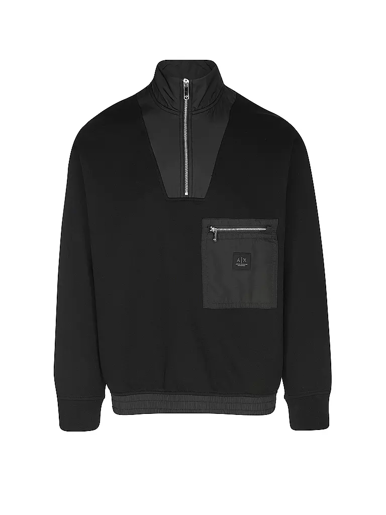 ARMANI EXCHANGE | Troyer Sweater  | Nero