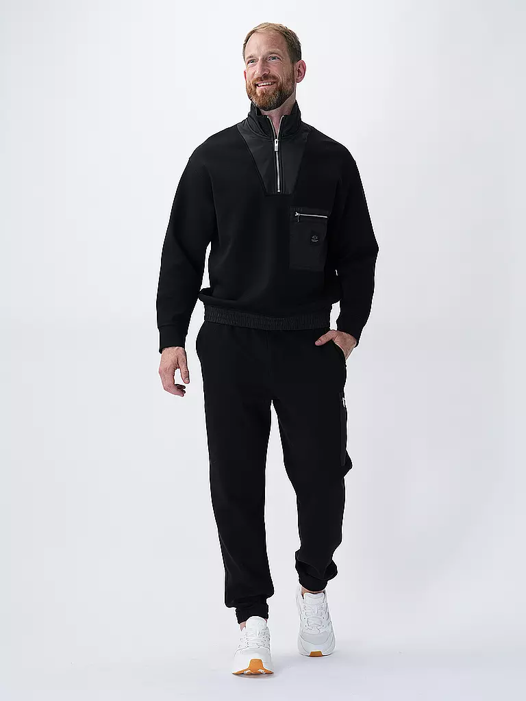 ARMANI EXCHANGE | Troyer Sweater  | Nero