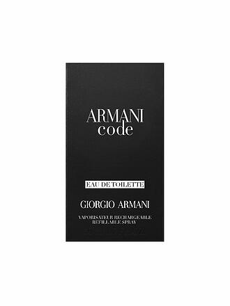 ARMANI | Code Eau de Toilette 75ml Ricaricabile