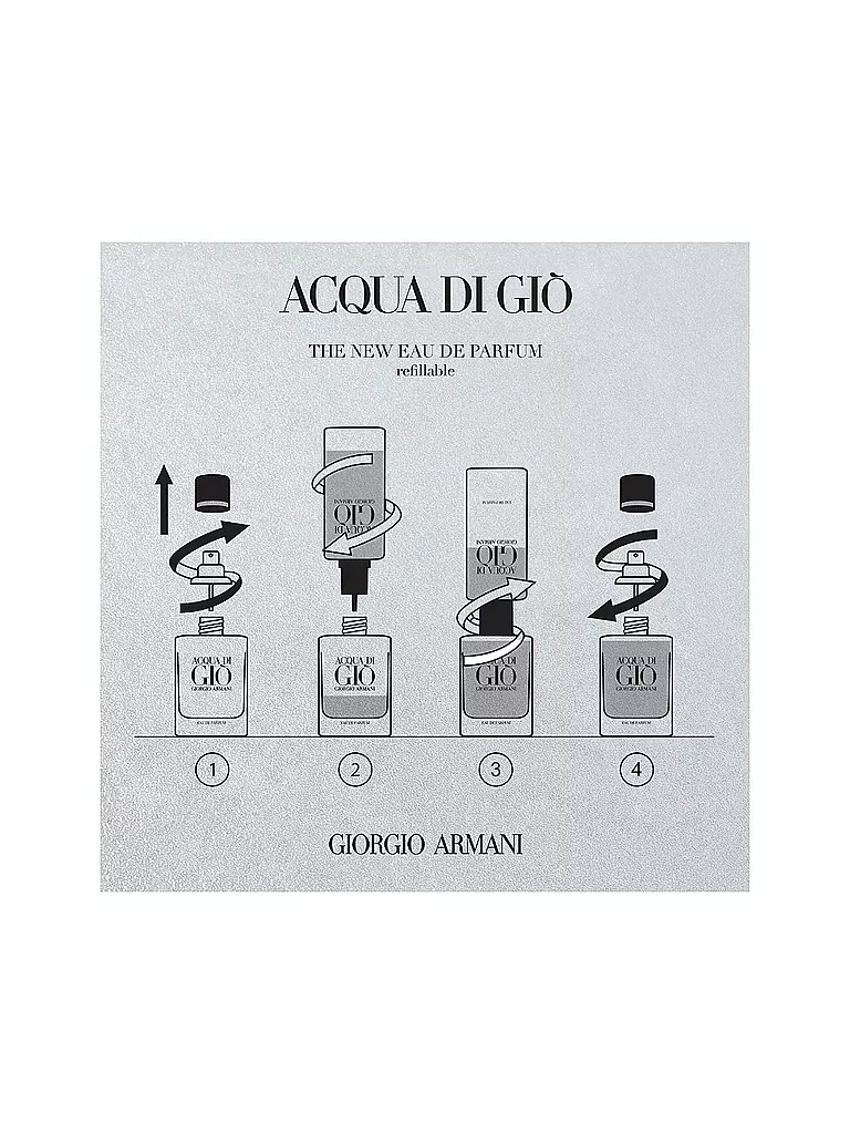 ARMANI | Acqua di Giò Eau de Parfum 50ml Ricaricabile |