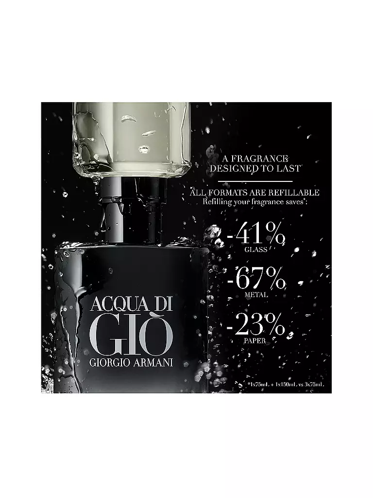 ARMANI | Acqua di Giò Parfum 150ml Flacone di ricarica | 