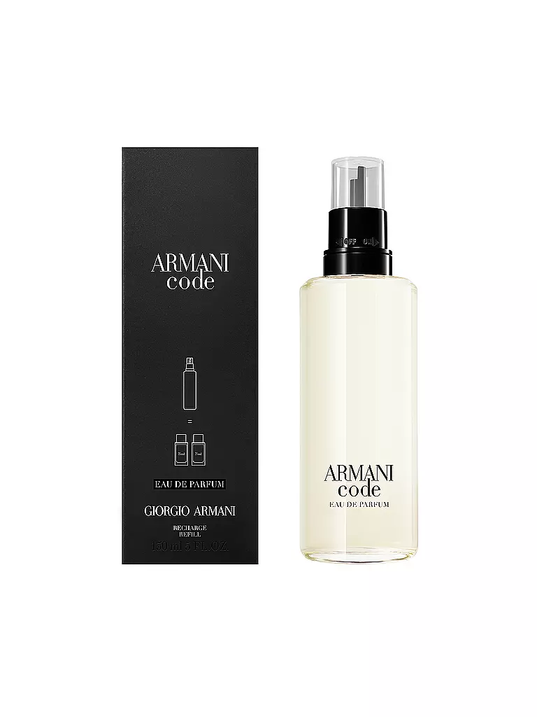 ARMANI | Code Eau de Parfum 150ml Flacone di ricarica | Senza colore