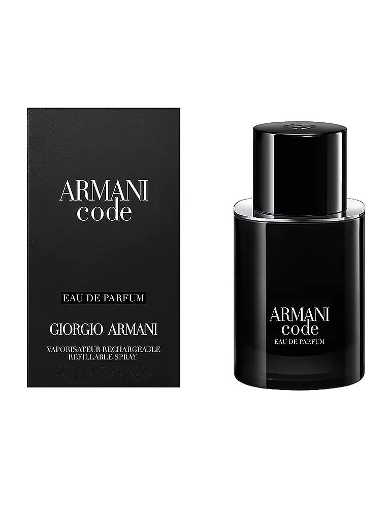 ARMANI | Code Eau de Parfum 50ml Ricaricabile | Senza colore