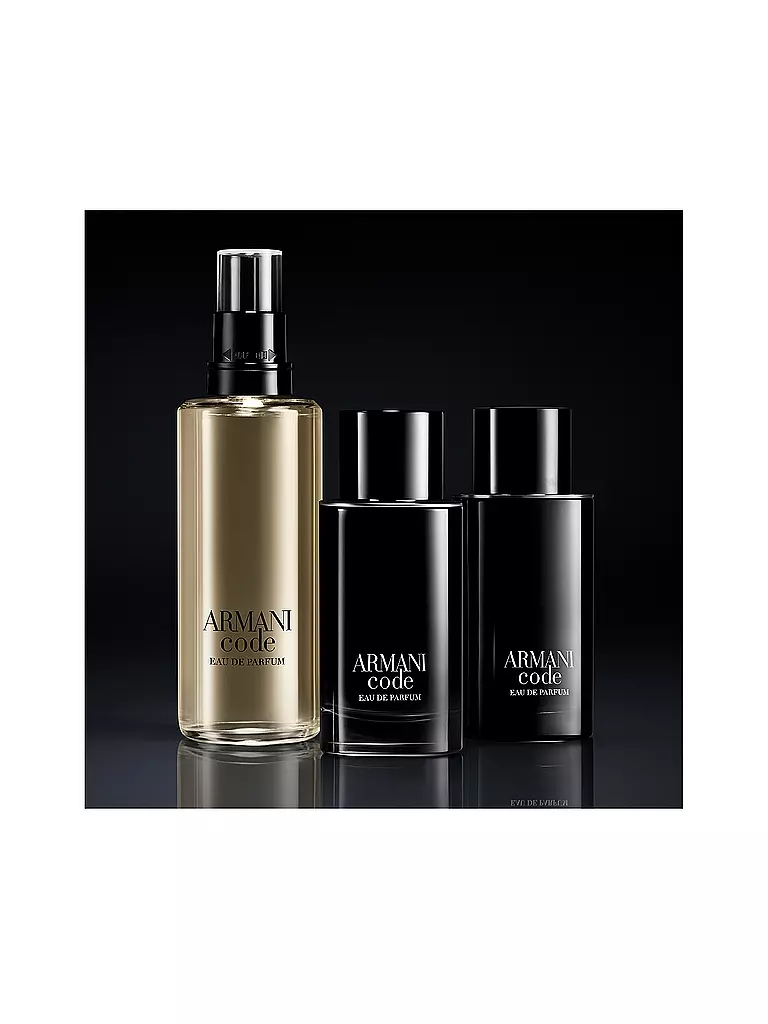 ARMANI | Code Eau de Parfum 50ml Ricaricabile | Senza colore