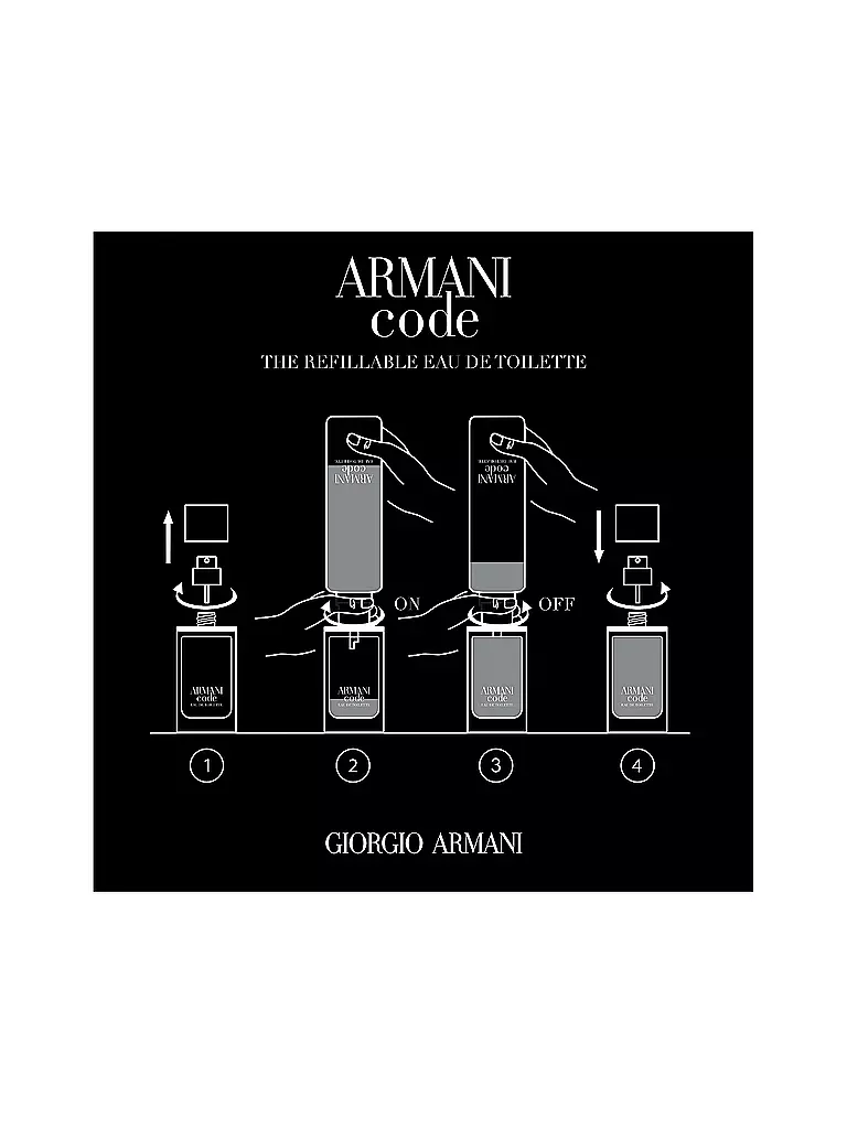 ARMANI | Code Eau de Toilette 125ml Ricaricabile | Senza colore