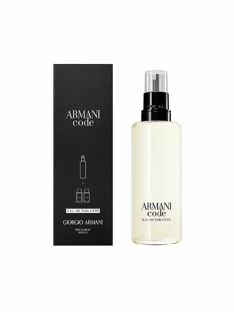 ARMANI | Code Eau de Toilette 150ml Flacone di ricarica | Senza colore