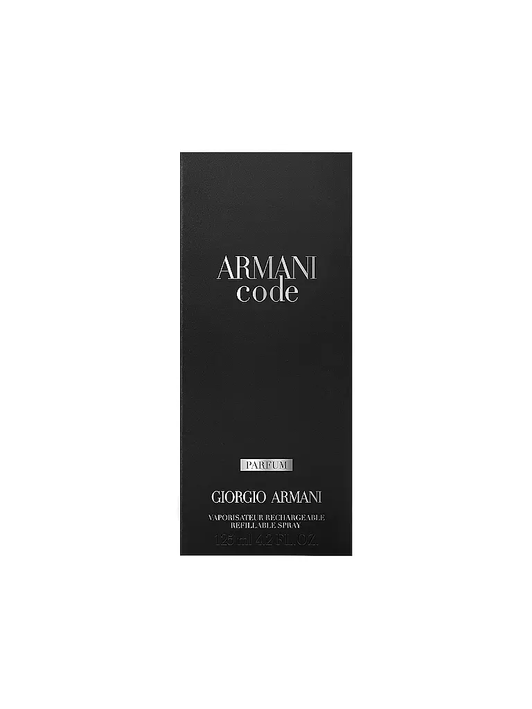 ARMANI | Code Parfum 125 ml Ricaricabile | Senza colore