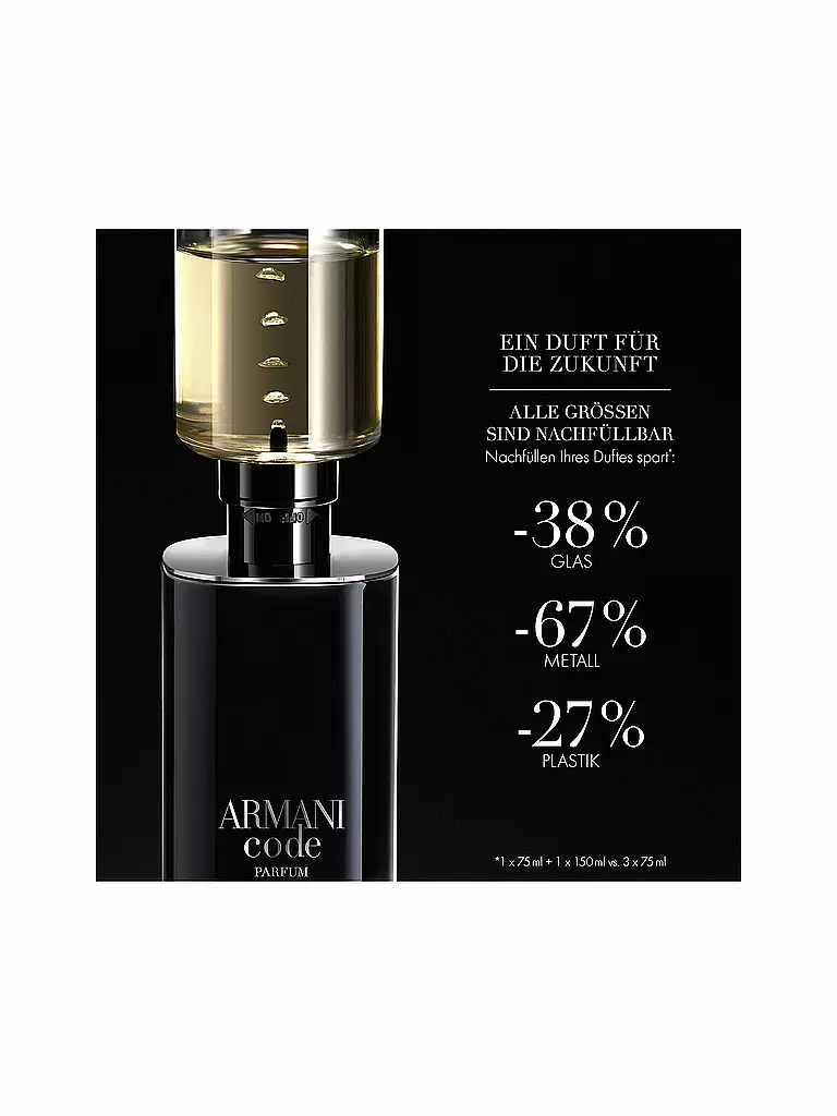 ARMANI | Code Parfum 150 ml Flacone di ricarica |