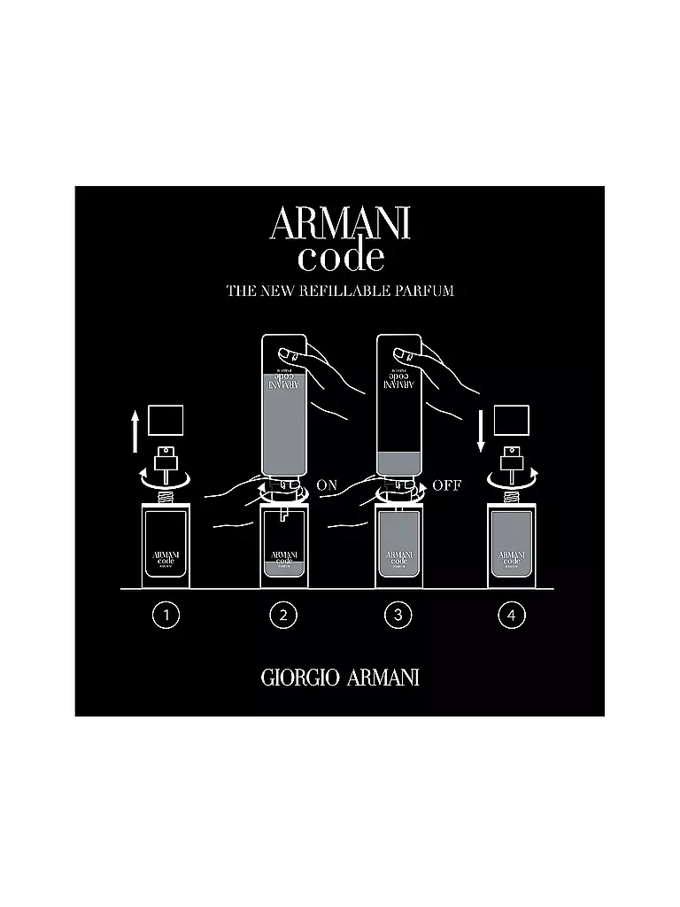 ARMANI | Code Parfum 150 ml Flacone di ricarica |