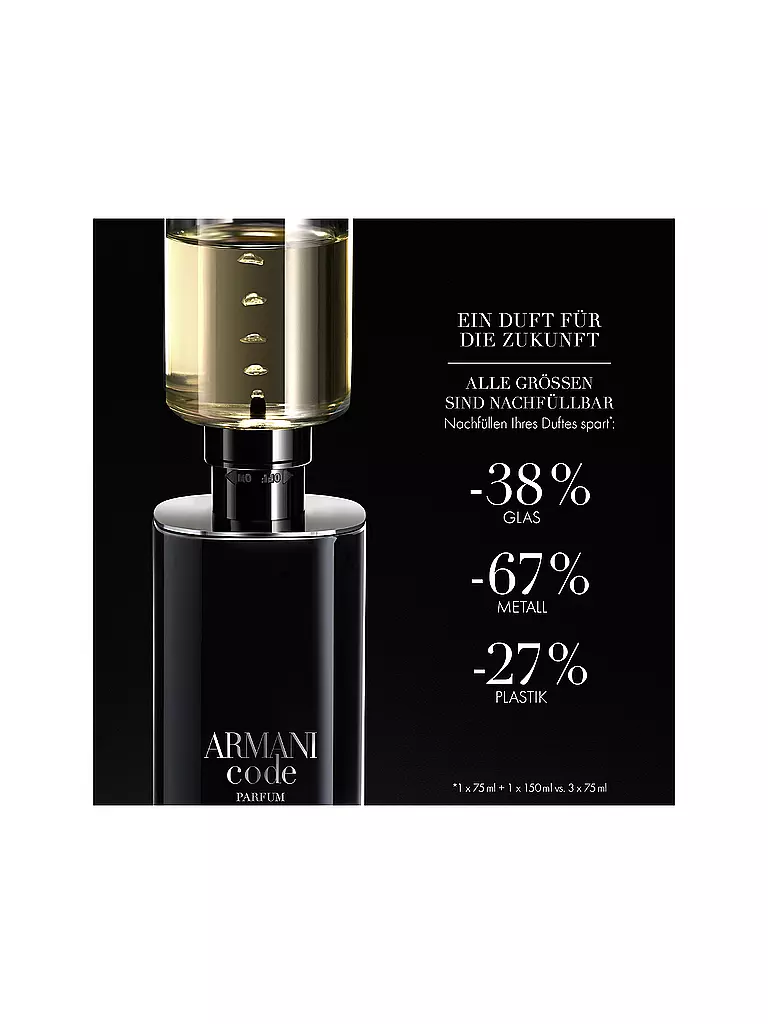 ARMANI | Code Parfum 50 ml Ricaricabile | 