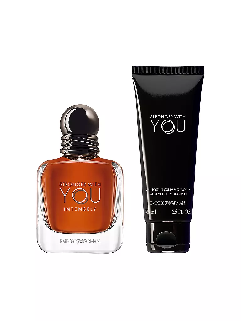 ARMANI | Geschenkset - Stronger with You Intensly Eau de Parfum Set 75ml / 50ml | Senza colore